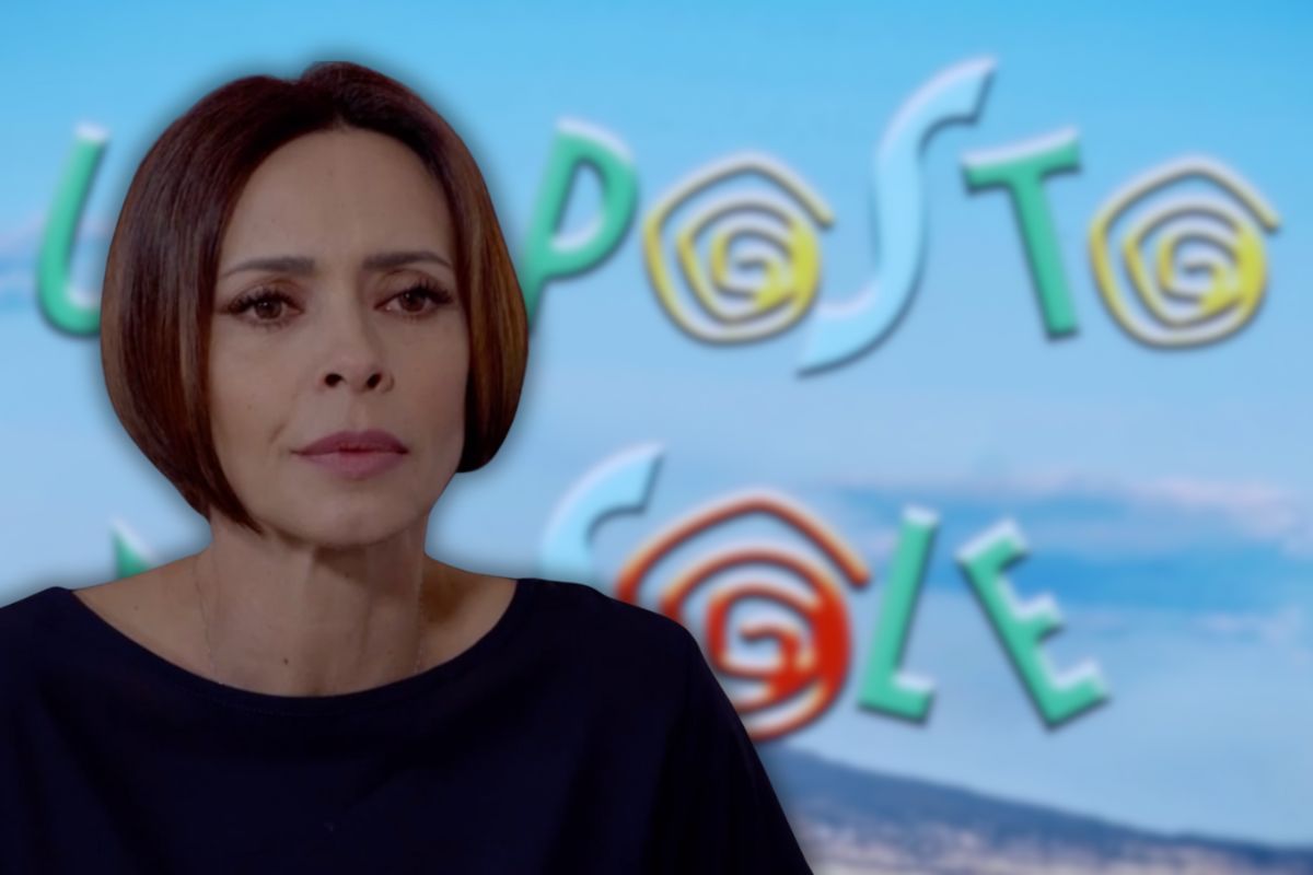 logo upas sullo sfondo ed elena in primo piano